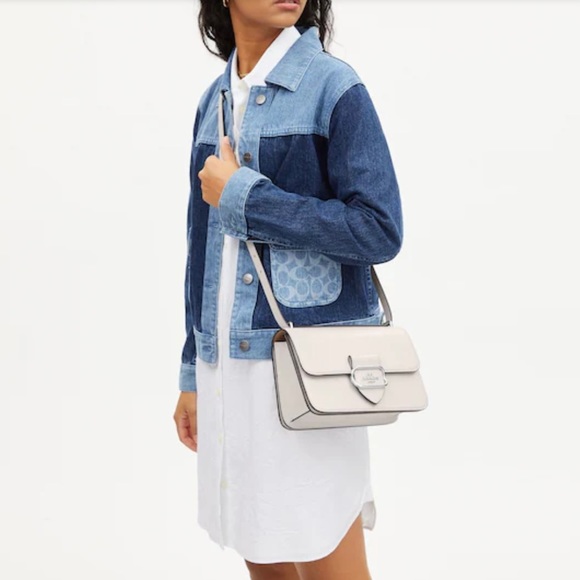 NWT Coach Large Morgan Square Crossbody - Picture 5 of 6